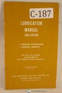 Cincinnati-Cincinnati Lubrication Manual 1968 Edition Milling Machine Manual-General-01